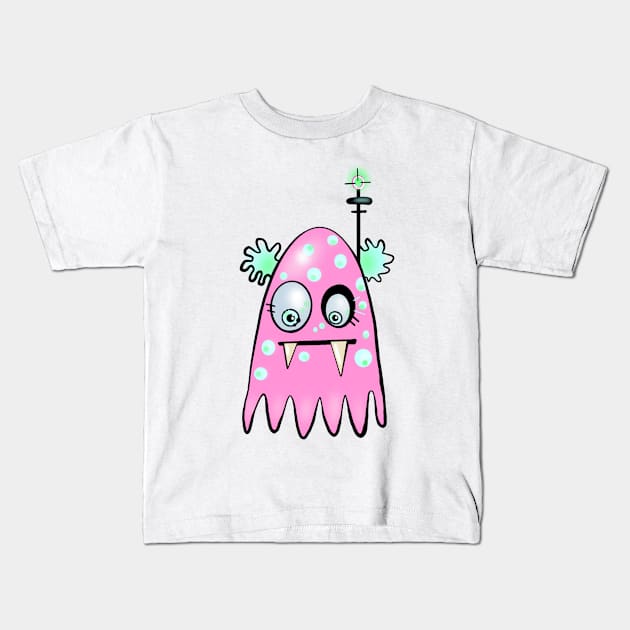 Monster creature Kids T-Shirt by nloooo